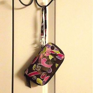 Vera Bradley wallet with handle